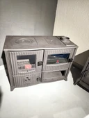 Rekor Milas Yatay Döküm Şömine Soba thumbnail 3