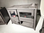 Rekor Milas Yatay Döküm Şömine Soba thumbnail 4