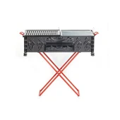 Mangal C85 Köfteci 33x80 Yağdanlıklı Portatif Ayaklı C-85 CEMRE - 2