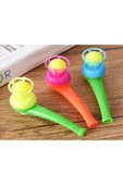4 Adet Pipo Şeklinde Uçan Top Üflemeli Eğlence Parti Top Üfleme Oyunu thumbnail 2