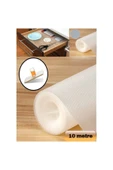 45 Cm X 10 Metre Kaymaz Dolap Içi Çekmece Raf Örtüsü Kaydırmaz Raf Örtüsü - 6