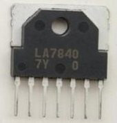 LA7840  , 7840 zip-7  Entegre x 1 adet  (rf110) - 1