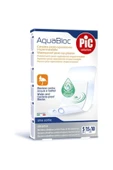 PİC Solution Aquabloc Steril Film Pedli Yara Örtüsü 15cmx10cm 5'li Su Geçirmez - 1