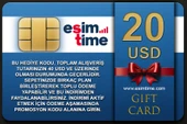 Esimtime 20 Usd Dijital Hediye Kartı - 2