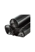 200 Adet Endüstriyel ( 120x150 Cm ) Hantal Boy Siyah Çöp Poşeti 20 Rulox10lu - 6