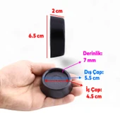 Titreşim Önleyici Beyaz Eşya Çamaşır Makinesi Ayağı 8 Adet Kaymaz Gürültü Azaltıcı Engelleyici Ayak - 3