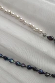 10,5 mm Barok Doğal İnci Kolye - 2