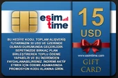 Esimtime 15 Usd Dijital Hediye Kartı - 2