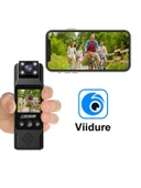 4K 1080p HD Mini Vücut-Yaka Kamerası Aksiyon Kamerası - 5