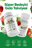 Collagen Life Biotin, Hyaluronıc Acıd ve Bitki Bazlı Protein Tozu ile Vegan Kolajen Desteği 90 Tablet - 3