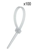 Kablo Bağı Plastik 2,5x150 mm Beyaz 100 Adet - 3