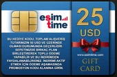 Esimtime 25 Usd Dijital Hediye Kartı - 2