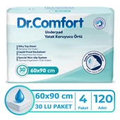 Dr.Comfort 60 x 90 CM Yatak Koruyucu Örtü 30'lu x 4 120 Adet - 1