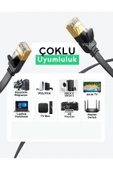 Airstorr CAT7 2-Metre kablo Ethernet Kablosu 10Gbps Premium İnternet Lan Kablo thumbnail 3