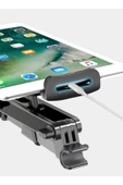 MEGAMUS Katlanır araba kafalık dağı tutucu ile klip uyumlu 4 - 11 inç telefonu ve tabletler thumbnail 2