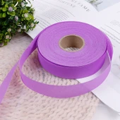 3.5cm Polyester Kumaş Şerit - Kıvrımlı Kenar - Açık Gri - 7