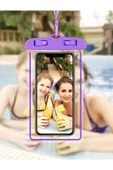 MEGAMUS Su Geçirmez Waterproof Telefon Kılıfı Deniz Havuz Altı için Askı - 1