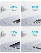 Joyroom TCF24 Akım Korumalı 30W Pd Type-C Şarj Adaptörlü Ve Type-C Şarj Kablosu - 3