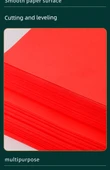 Çin Kırmızısı Origami Kağıdı A3 - 100 Yaprak - 10