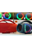 MEGAMUS BOOMBOX3 RGB göz kamaştırıcı renkli IPX5 su geçirmez kablosuz Bluetooth bas hoparlör FM - 2
