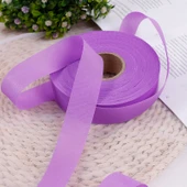 3.5cm Polyester Kumaş Şerit - Kıvrımlı Kenar - Koyu Kahverengi thumbnail 6