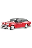 MEGAMUS WS-1955 Chevrolet araba şekilli kablosuz BT hoparlör TF USB FM Handsfree TWS LED şarj edilebilir - 1