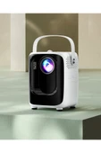 MEGAMUS 5G Mi Smart Mini Projektör 1080P LED Mini WiFi Video Sinema Taşınabilir Projektörleri - 2