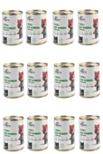 Yavru Kedi Yaş Mama Kuzu Konserve Jöleli Premium Parça Etli Besleyici Tahılsız İçerik 12 x 415 gr - 2