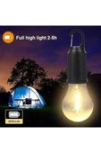 MEGAMUS Çadırlar Için Şarj Edilebilir Kamp Işığı, Retro LED Kamp Çadırı Feneri 3 Aydınlatma Modlu - 3