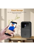 MEGAMUS WiFi Video kapı zili kablosuz HD kamera PIR hareket algılama IR Alarm güvenlik - 3