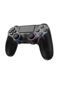 Airstorr  PS3/PS4/PC Uyumlu Joystick RGB Desenli Işıklı Çift Motor Bluetooth Oyun Konsol Uyumlu - 1