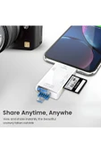 MEGAMUS 6 In 1 Kart Okuyucu Adaptör Usb-otg Hub Type-c Yd-40 - 4