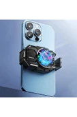 Airstorr Telefonlar için kablolu/kablosuz magesafeli göstergeli şarjlı şarjsız pubg oyun telefon soğutucular - 3