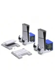 Airstorr 3537b Çok İşlevli Isı Dağıtma Şarj Yerleştirme İstasyonu Disk Depolama Rafı Ps5/ps5 Slim Konsolu - 1