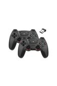 Airstorr Joystick Gamepad Çiftli Tv Pc Uyumlu Oyun Konsolu 2.4g Gamepad Double Joystick Doungle - 1