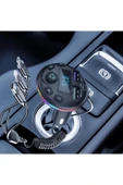 MEGAMUS Bluetooth 5.0 FM Verici MP3 Transmitter Çalar Gürültüsüz Ses Alıcısı ile 3'ü 1 arada - 2