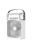 Airstorr Işıklı Klima 600ml 5 Spreyli Vantilatör Buzlu Buharlı Mini Klima Mini Fan Buzlu - 1