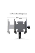 MEGAMUS Metal Gidon Bağlantılı Motosiklet Bisiklet Scooter Telefon Tutucu Navigasyon Ayarlanabilir - 4