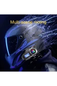 Airstorr Q58-MAX Radyolu 2 Kişi Bağlantılı Bluetooth Kask Kulaklık Fenerli Müzik ve Telsiz Intercom Uyumlu - 2