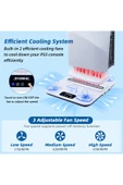 Airstorr TP5-3550 Çok fonksiyonlu Soğutma Fanı Type-c 5V 3A denetleyici PS5/Slim/PS VR2 için şarj standı askı - 3