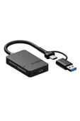 Airstorr Çoklu 8in1 SD/TF/CF/MS/M2/Micro Hafıza Kart Okuyucu Adaptörü iPhone/iPad Type-C/USB  Cihazları - 1