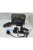 Airstorr Işikli Bt35 Intercom Motor Kurye Kask Kulaklık Bluetooth 5.0 Motosiklet Kulaklık - 3