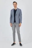 Düz Örme Pamuklu 6 Drop Slim Fit Ceket 1002250114 thumbnail 2