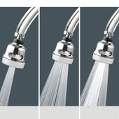 BUFFER® 360Derece Dönebilen 3 Kademeli Tasarruflu Musluk Başlığı - 5