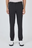 Koyu Antrasit Esnek Yandan Cepli Casual Slim Fit Jogger Pantolon 1003250156 thumbnail 1