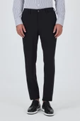 Siyah Esnek Yandan Cepli Casual Slim Fit Jogger Pantolon 1003250162 thumbnail 1
