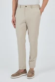 Bej Esnek Yandan Cepli Casual Slim Fit Jogger Pantolon 1003250162 - 3