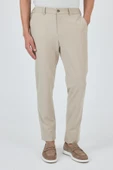 Bej Esnek Yandan Cepli Casual Slim Fit Jogger Pantolon 1003250162 - 1