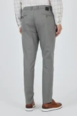 Füme Gabardin Yan Cep Düz Paça Comfort Fit Pamuklu Casual Chino Pantolon 1003250121 thumbnail 5