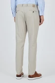 Taş Rengi Gabardin Yan Cep Düz Paça Comfort Fit Pamuklu Casual Chino Pantolon 1003250121 thumbnail 4